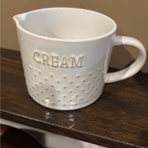 Better Homes And Gardens Cream and Beige Ceramic Mug